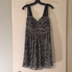 BCBGeneration Lace Print Dress
